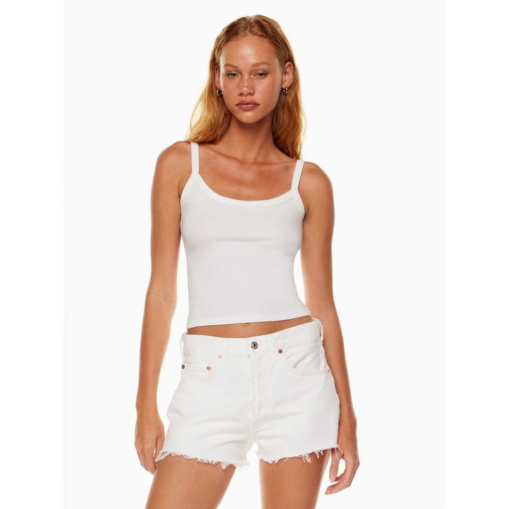 Citizens of Humanity Annabelle Jean Short High-Rise Cut-Off Raw Hem USA Made